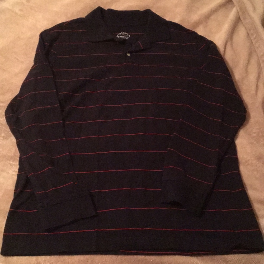 Men’s long sleeve polo